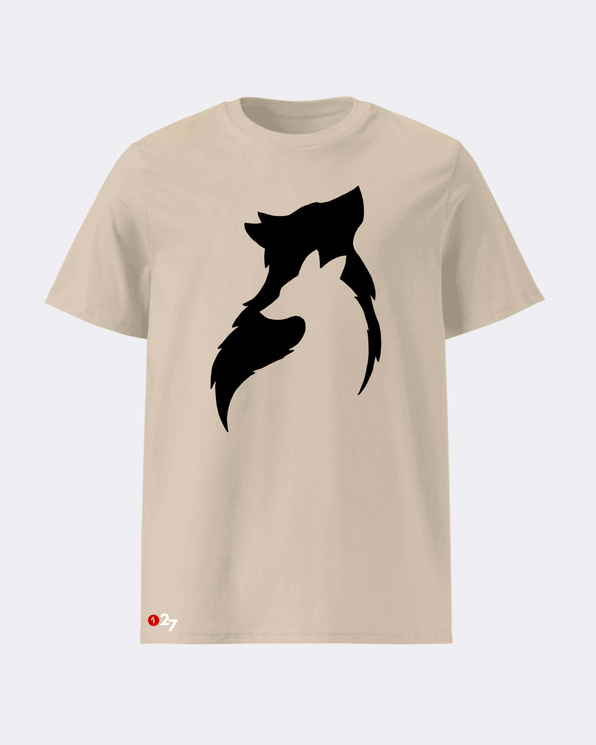 Wolf Silhouette Minimalist T-Shirt